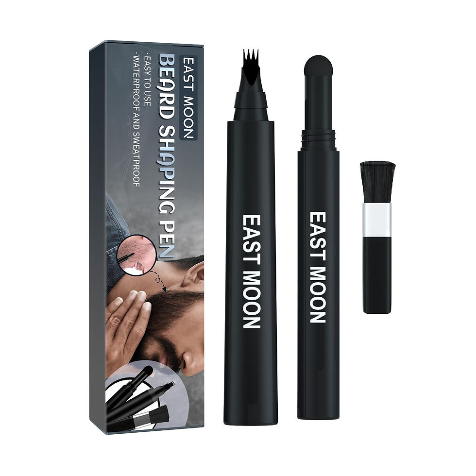 Miniatura: East Moon Men's Beard Filler Brush Set (3-in-1)