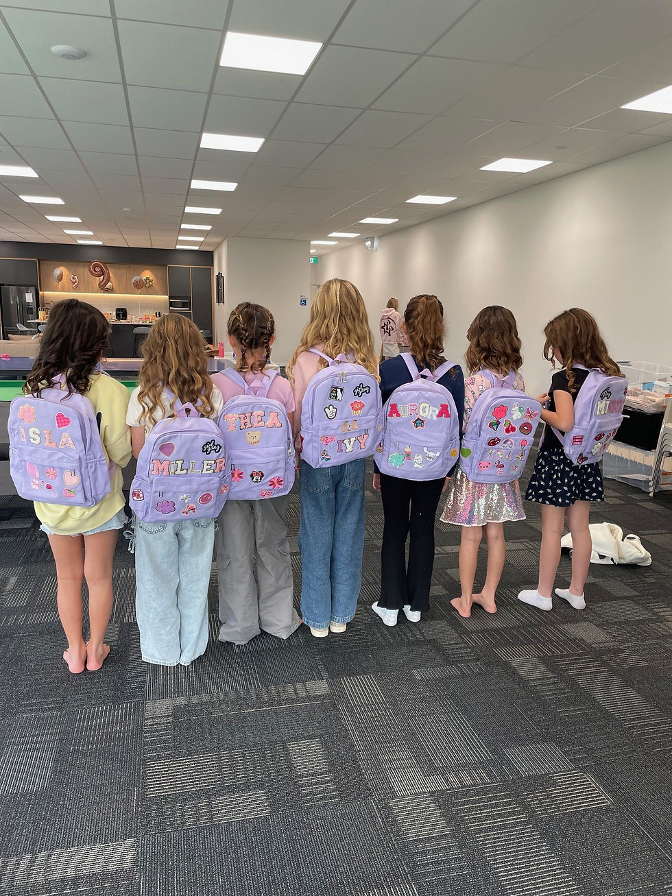 Patch it Up Party - Backpacks