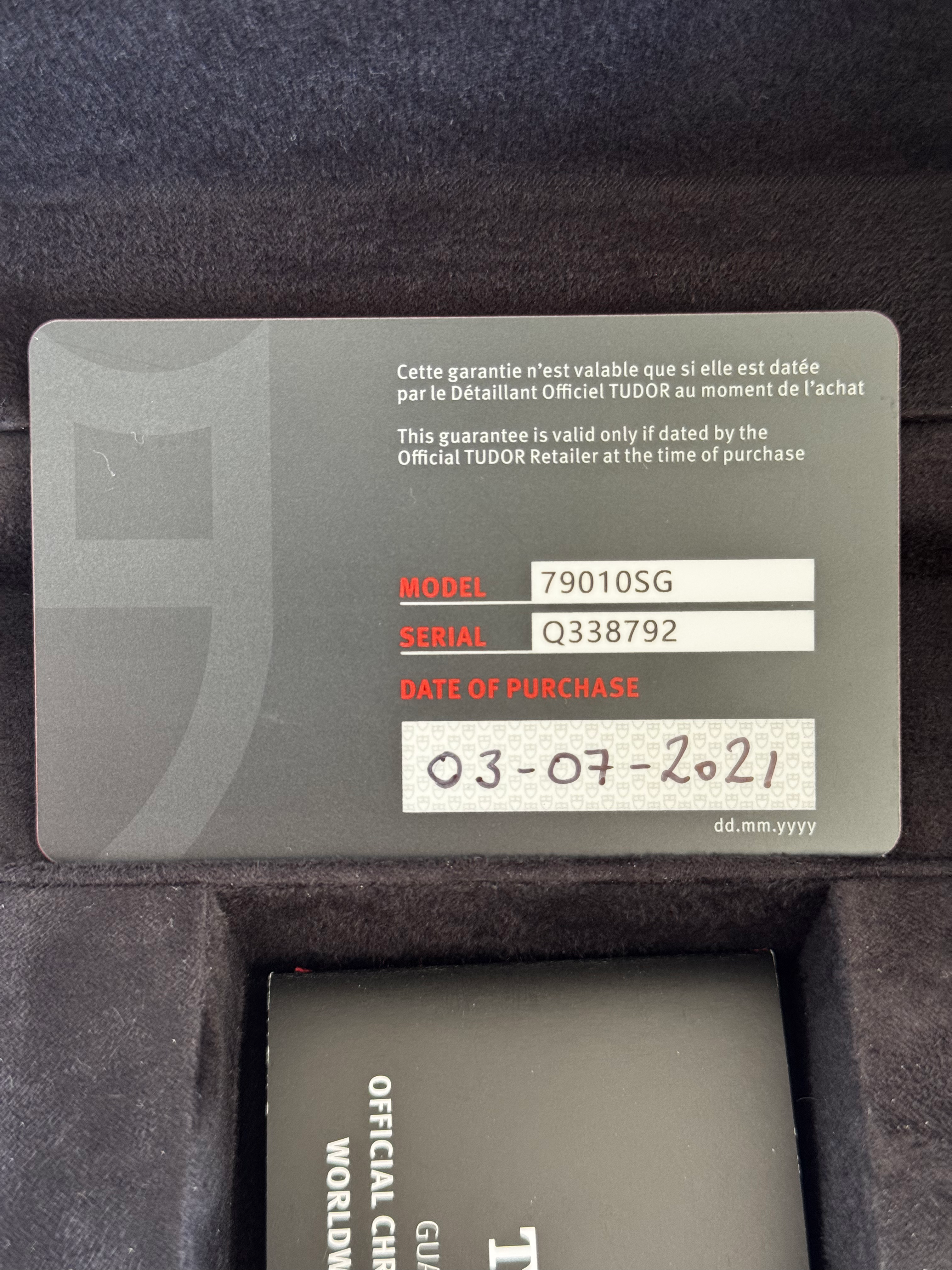 Tudor Black Bay Fifty-Eight Silver | 79010SG | 2021 | Full Set - unworn