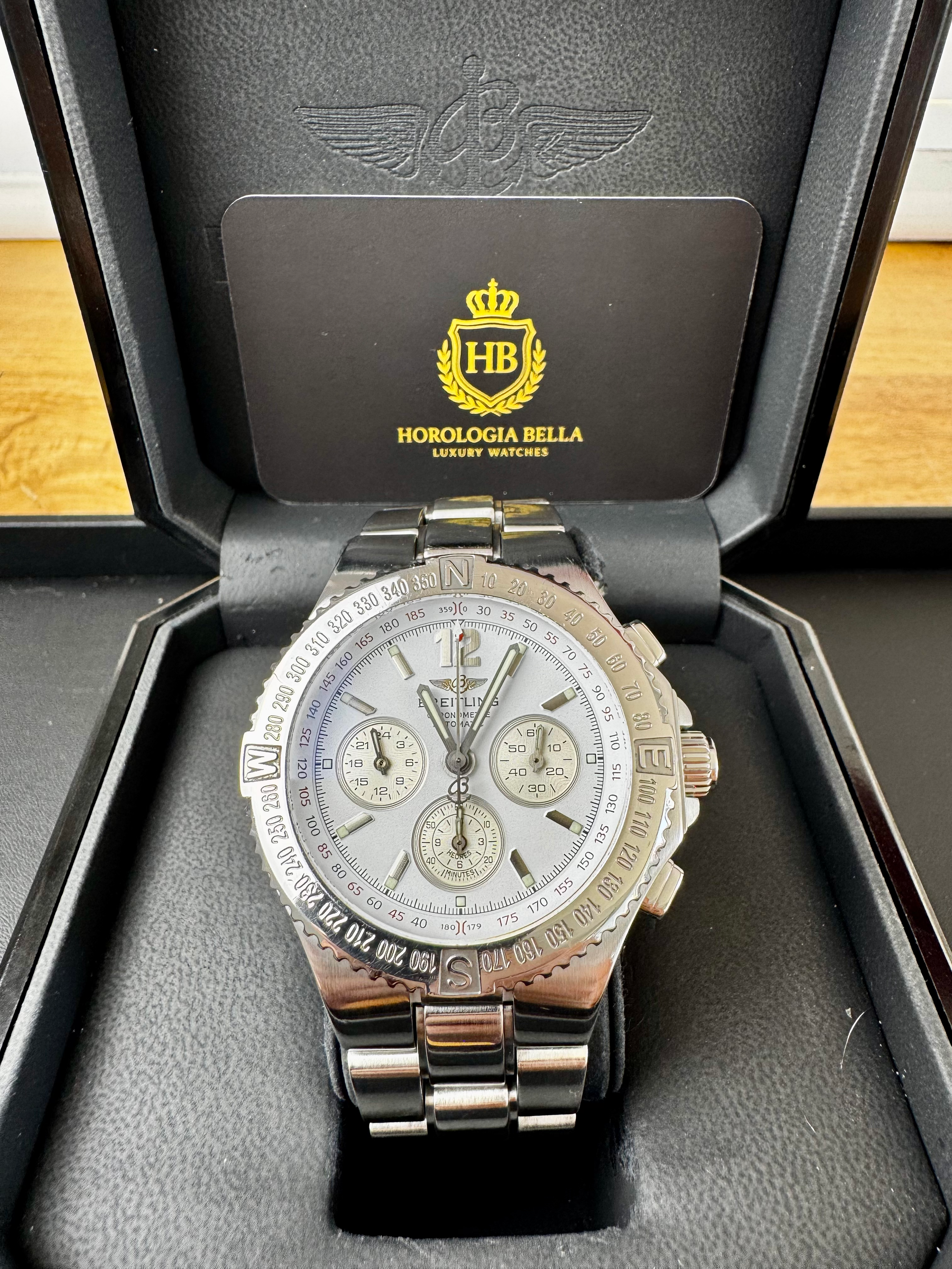Breitling Hercules A39363 45mm Auto Chrono 2005 Full Set Box & Papers