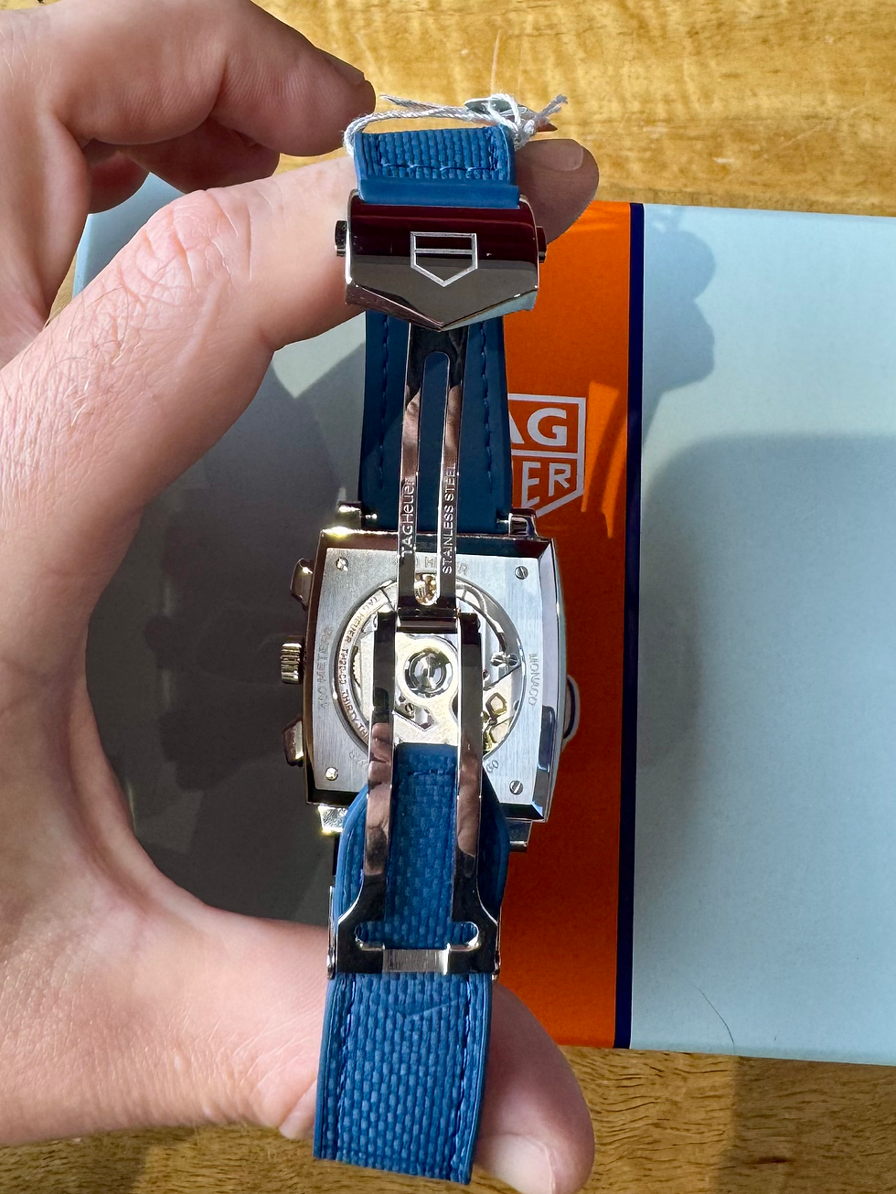 Thumbnail: TAG Heuer Monaco Gulf Special Edition Chronograph | 2025 | Full Set | Mint