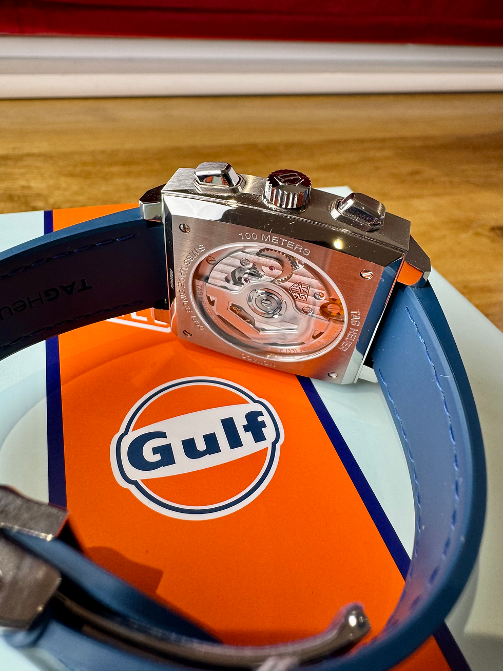 Thumbnail: TAG Heuer Monaco Gulf Special Edition Chronograph | 2025 | Full Set | Mint