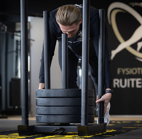 Krachttraining onder begeleiding bij Fysiotherapie Ruitersbos in Breda en Oosterhout