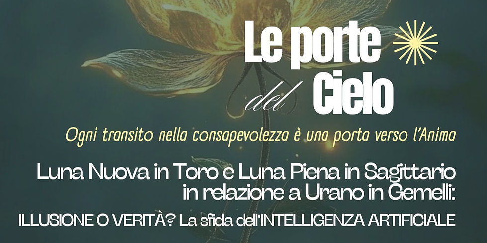Le Porte del Cielo: transiti astrologici