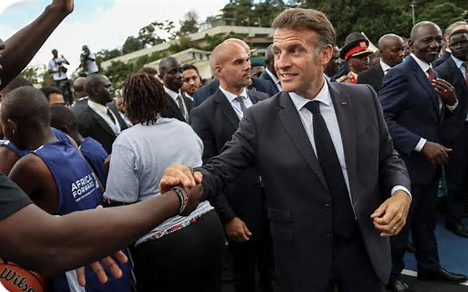 Macron wouldn't leave Africa alone