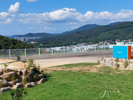 선의비전센터의 십자가가 완성되던 날