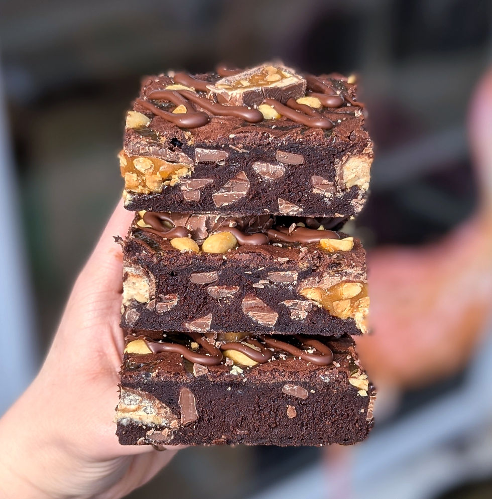 Thumbnail: Caramel Peanut Brownie with Snickers