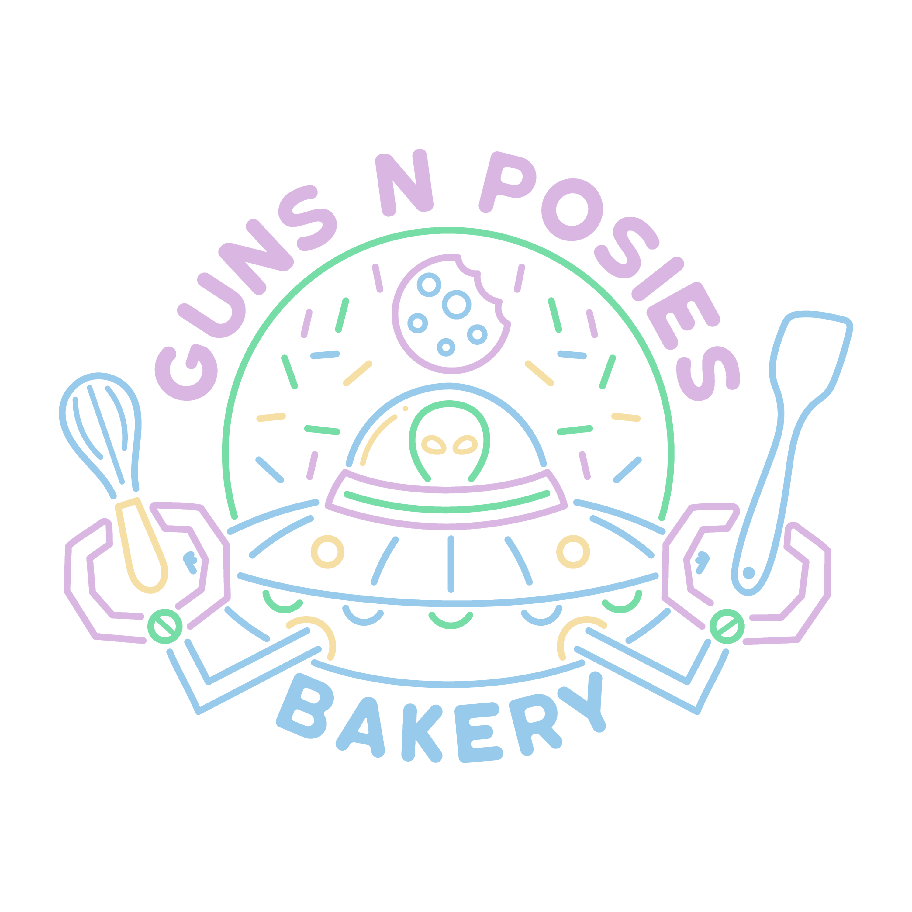 Golden Custard Cream Blondie