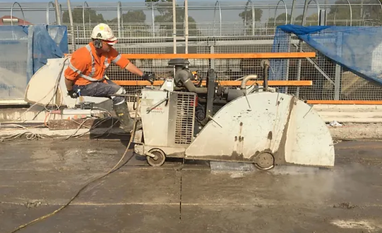 OCCS South Coast Road Sawing