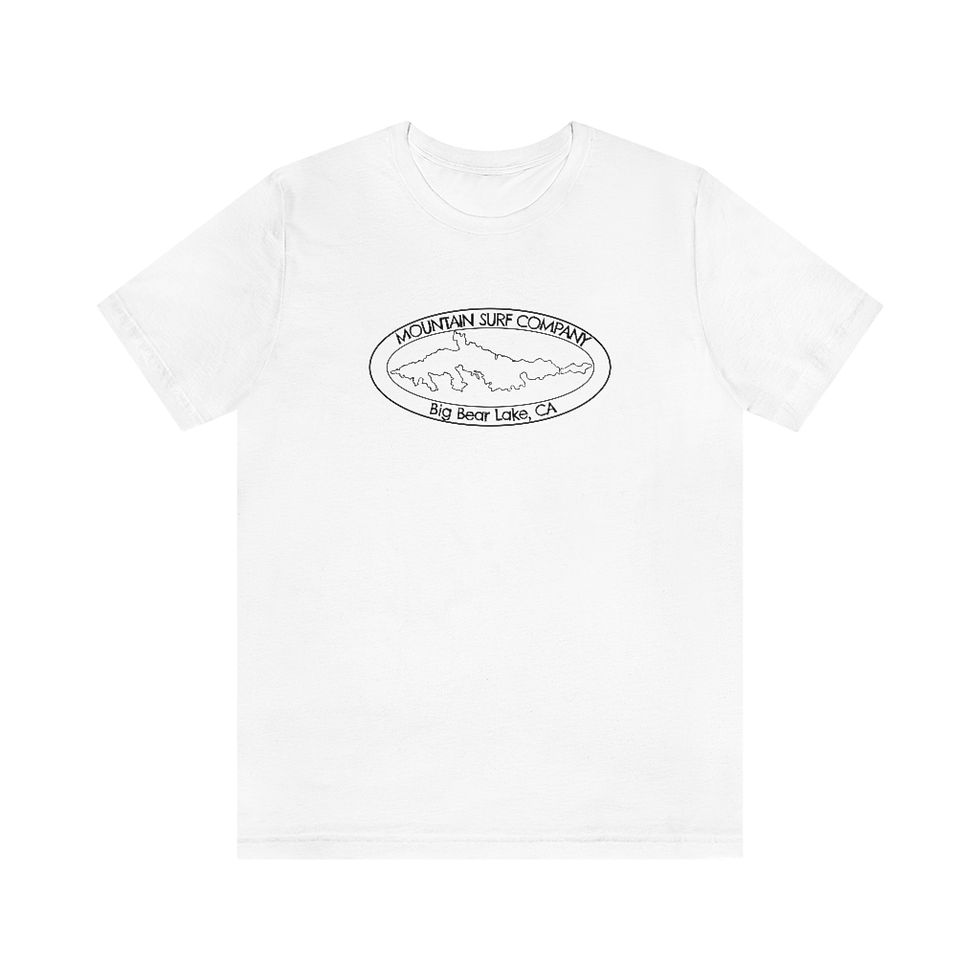 Thumbnail: Mountain Surf Co. - Lake Outline // Men’s T-shirt