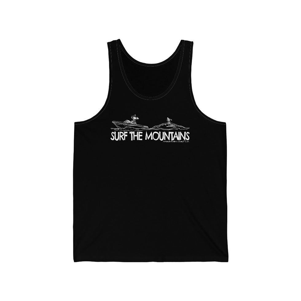 Thumbnail: Surf the Mountains - Wakesurf // Men’s Tank