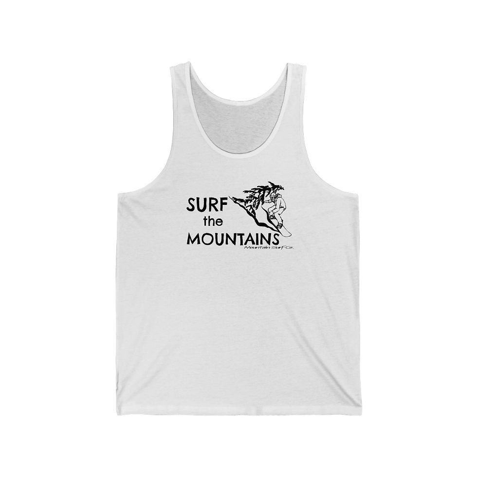 Thumbnail: Surf the Mountains - Snowboard // Men’s Tank