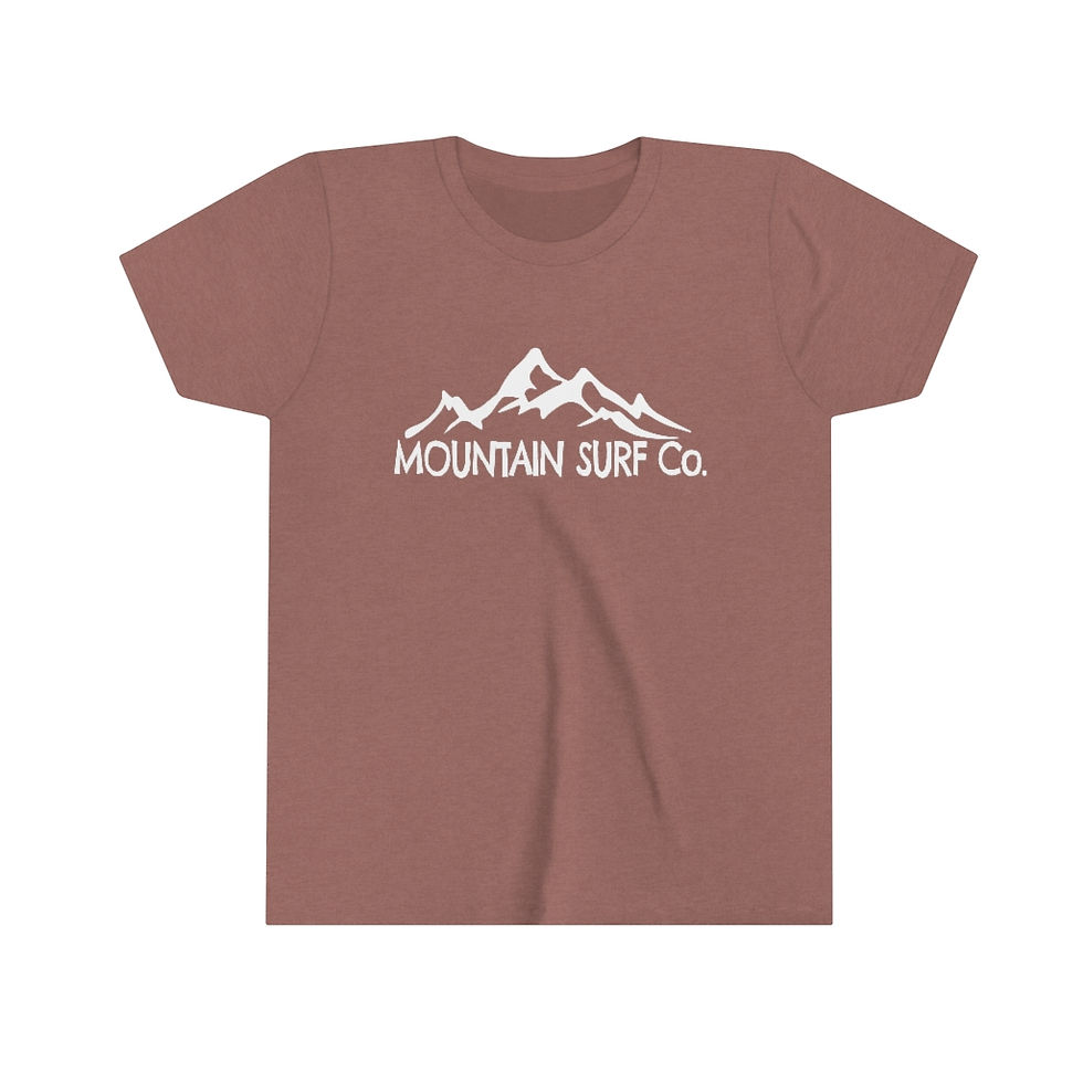 Thumbnail: Mountain Surf Co. - Classic Logo // Unisex Youth T-shirt