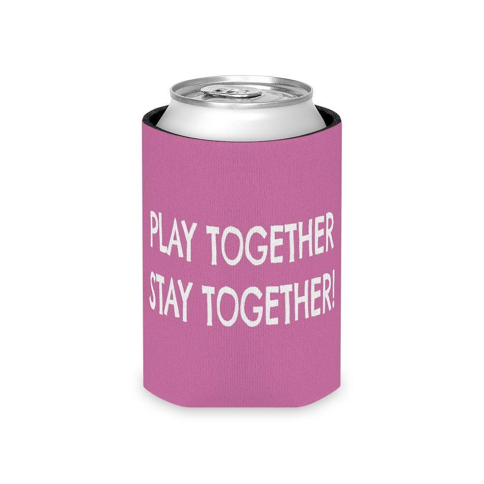 Thumbnail: Koozie - Play Together Stay Together! - Mountains - Pink