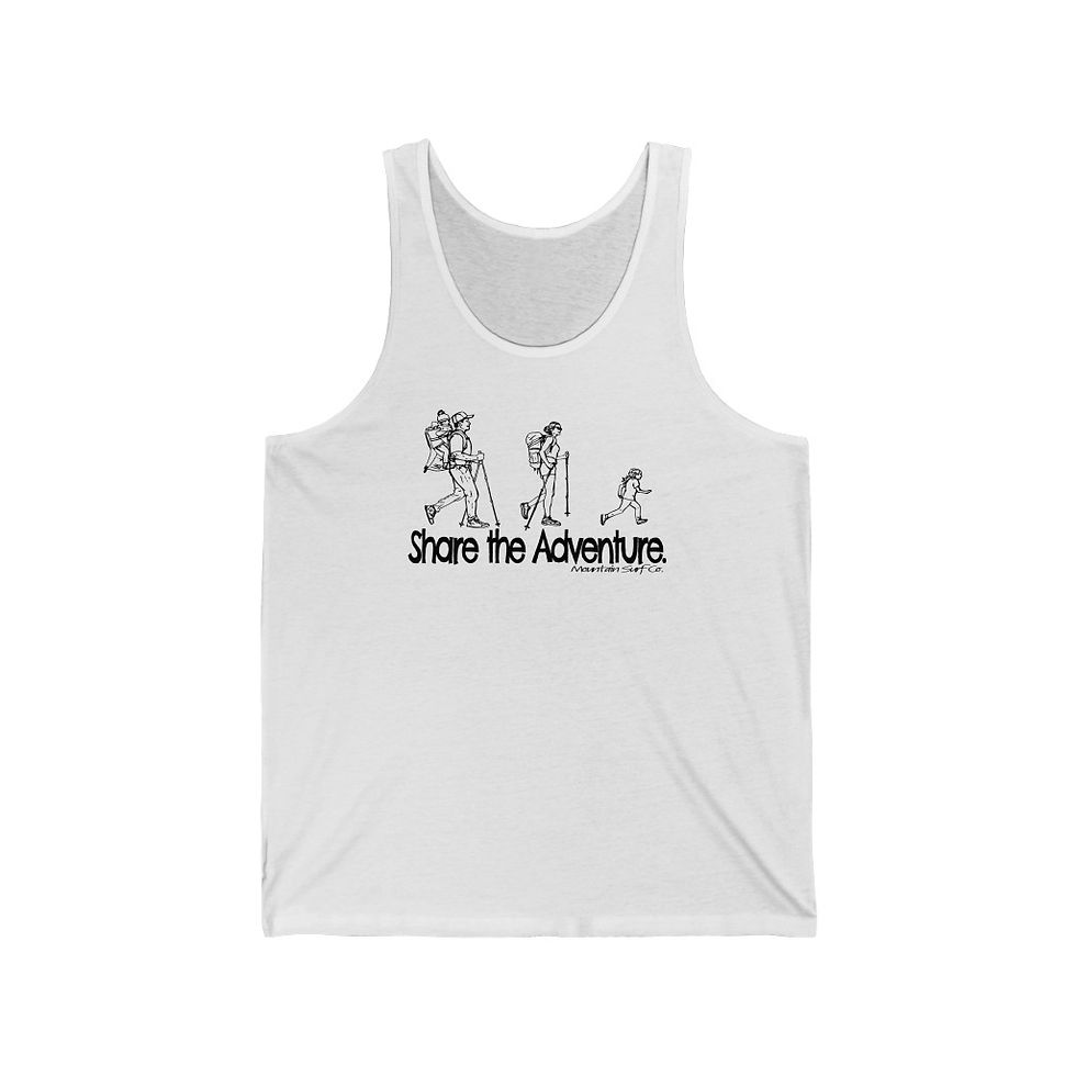 Thumbnail: Share the Adventure - Hiking Family // Men’s Tank
