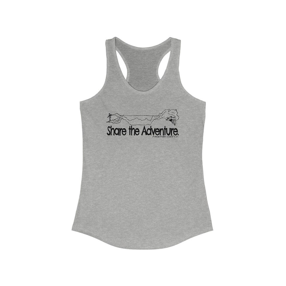 Thumbnail: Share the Adventure - Surfing - Split Peak // Women’s Tank