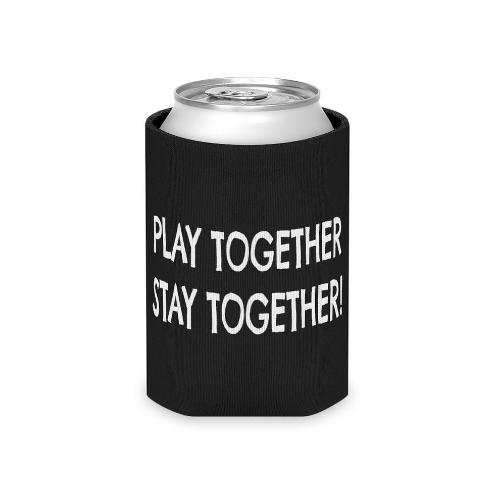 Thumbnail: Koozie - Play Together Stay Together! - Mountains - Black