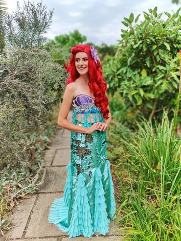 princess ariel mermaid party entertainer london