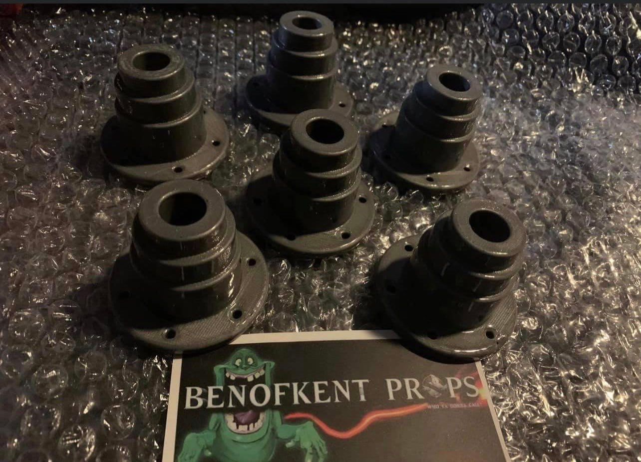 6 full sized grey leg hoses 3D printed