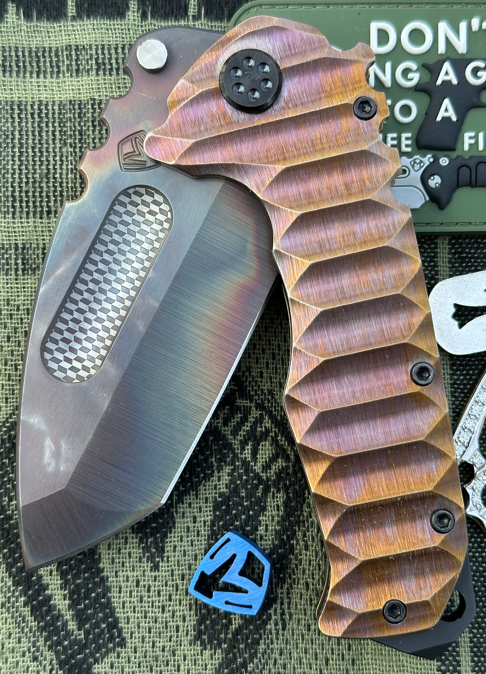 💎🐊 Praetorian Ti Medford Knife & Tool #9498-4