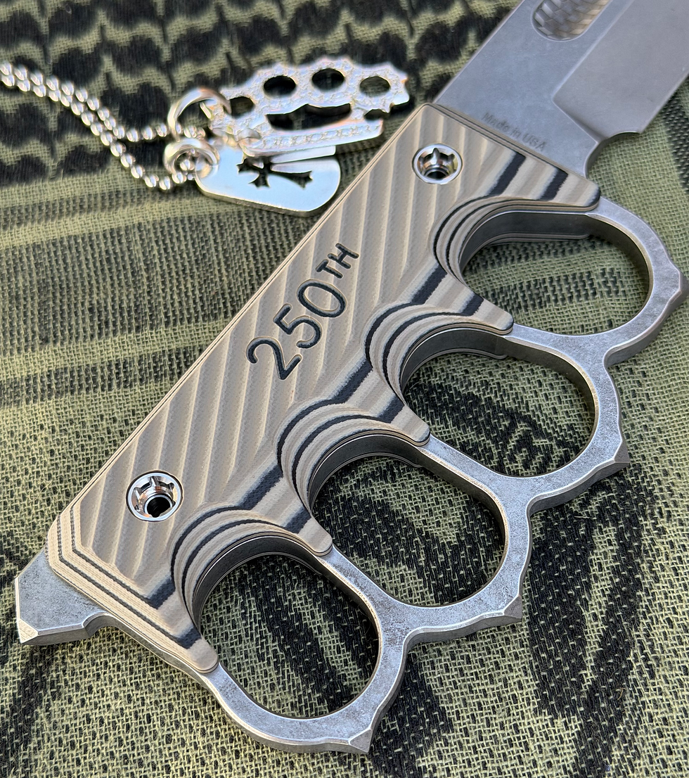 Thumbnail: USMC Knuckle Knife Medford Knife & Tool #2038-126