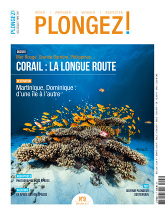 Couverture magazine PLONGEZ! N°9 Mai-Juin 2017