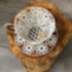 Thumbnail: Porta maceta Taza de Metal