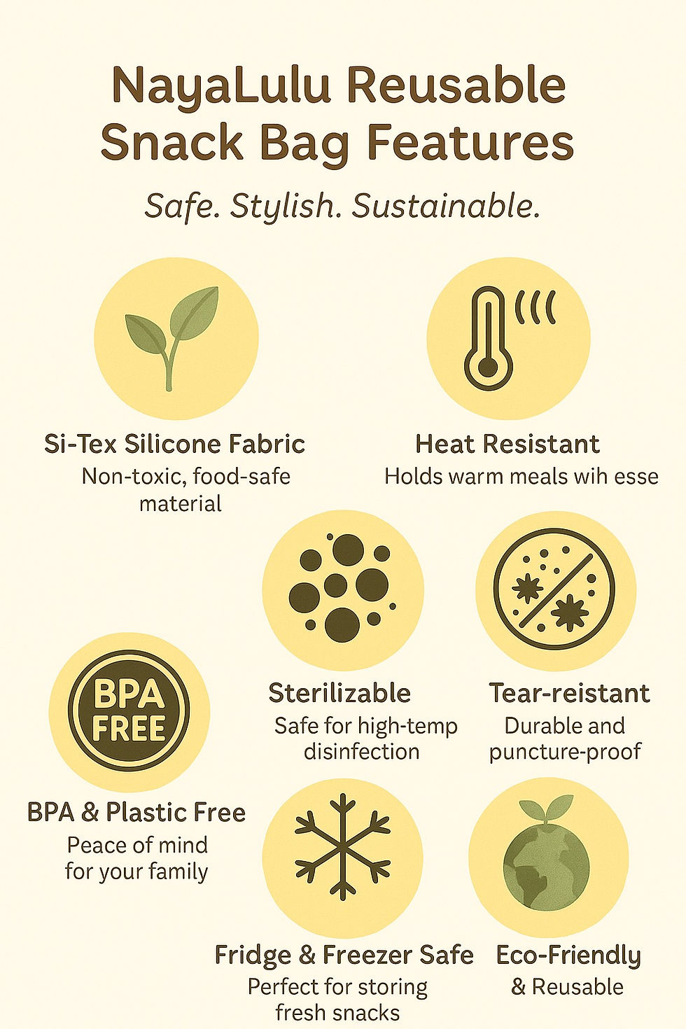 Thumbnail: Reusable Silicone Food Storage Sac