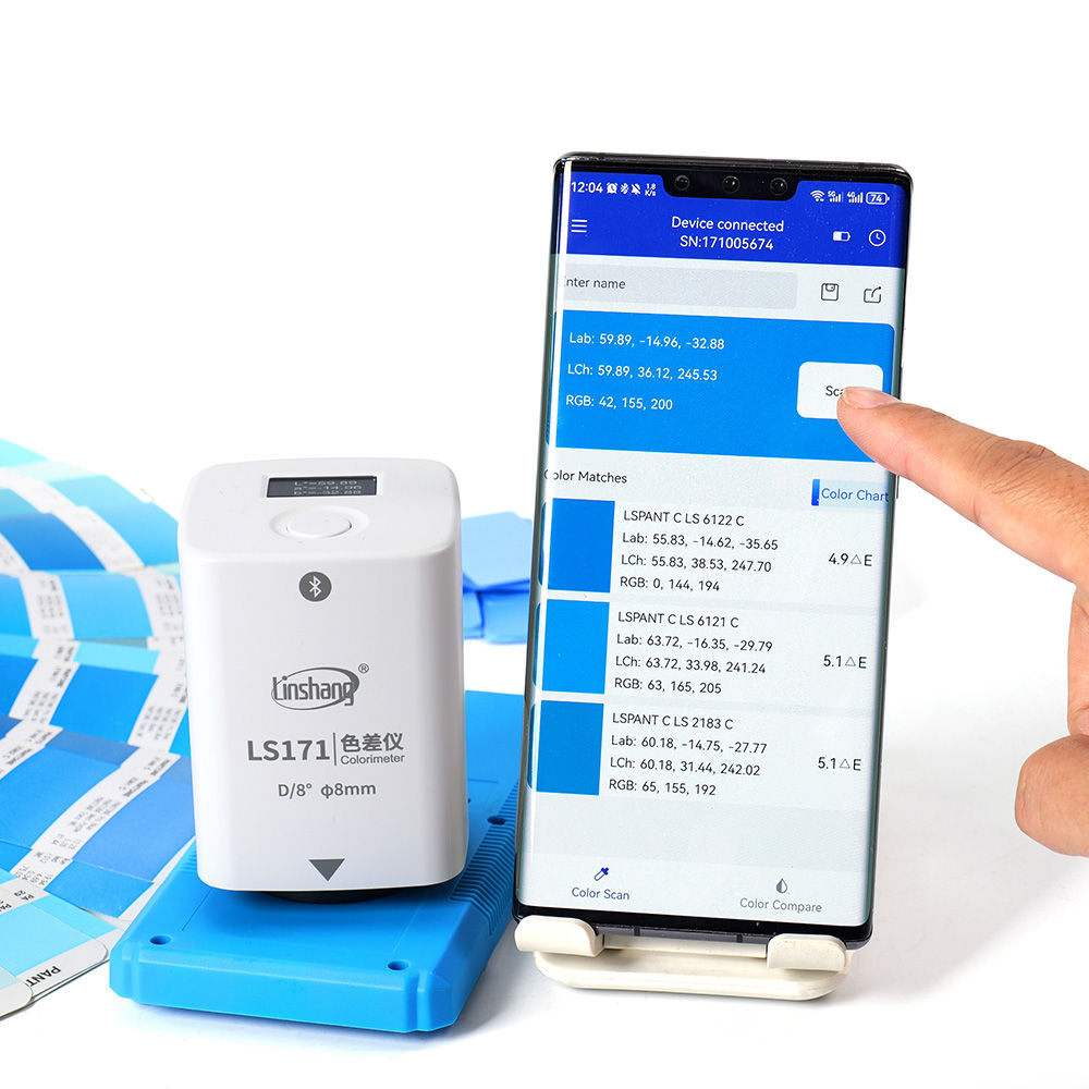 Colorímetro Espectrofotómetro linshang Ls171 Igualación De Pinturas