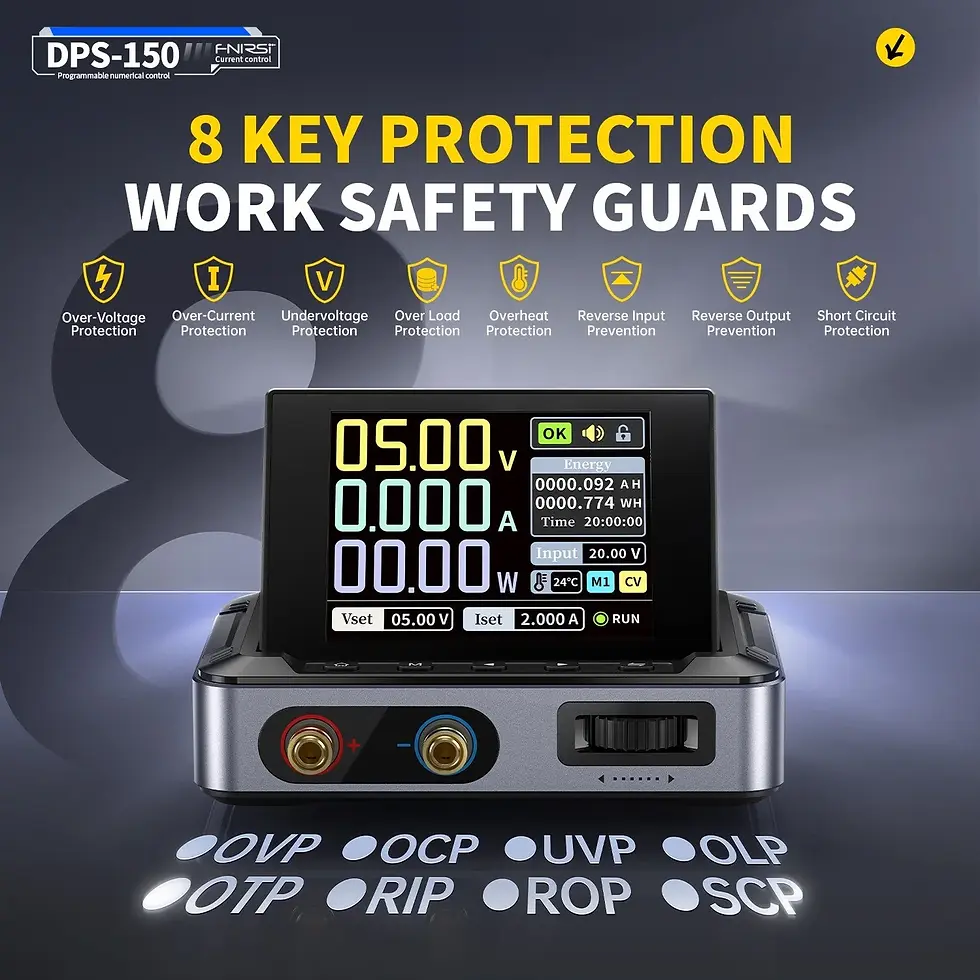 Miniatura: Fuente Poder Laboratorio Dc/CNC Programable Fnirsi Dps-150