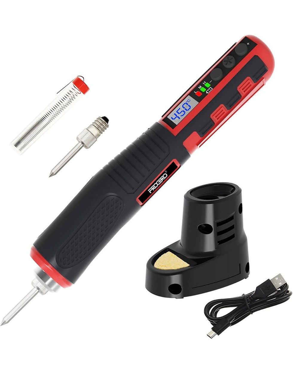 Cautín Soldador Inalámbrico Recargable Batería