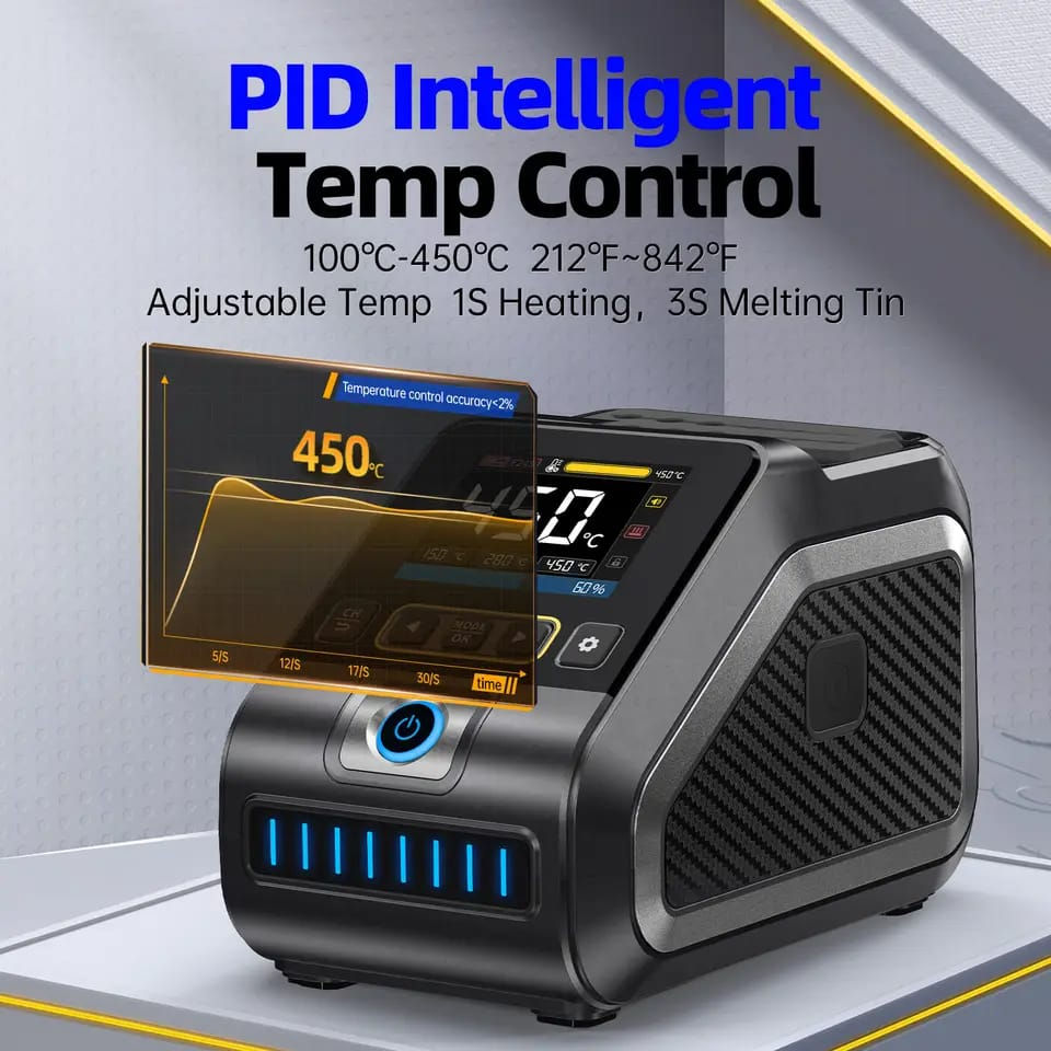 Miniatura: Estacion De Soldadura Inteligente Fnirsi Dws-200 Profesional