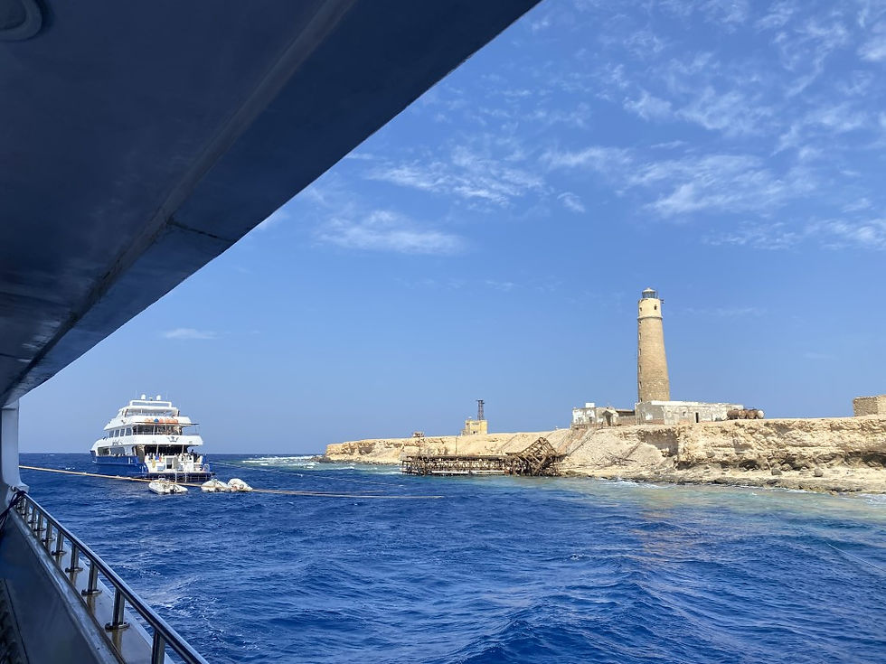 Big brother island in the Red Sea