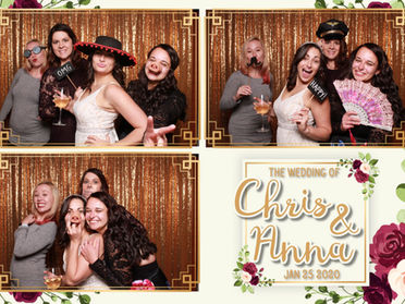 Chris and Anna's Wedding Photo Booth, Carmelo's Restaurant, Punta Gorda, FL