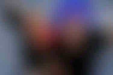 guests pose in led inflatable photo booth at chapel creek wedding and events