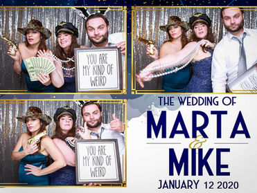Mike and Marta's Wedding Photo Booth - Charlotte Harbor Yacht Club, Port Charlotte, FL