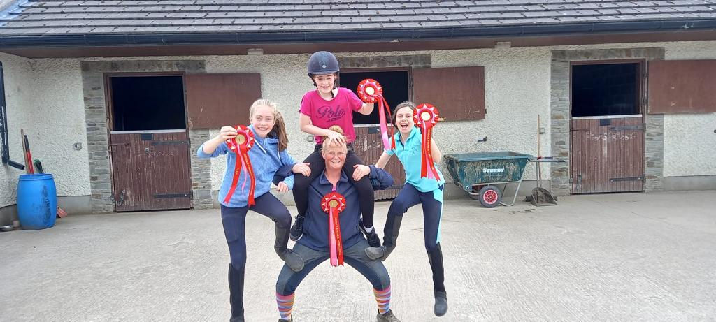 Class Four - Juniors' Prelim (Under 15) Dressage