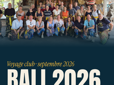 Bali 2026 par le RCAS Bruxelles - Vodelée