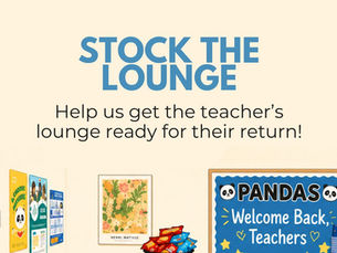 Stock the Teacher Lounge for Back to School!