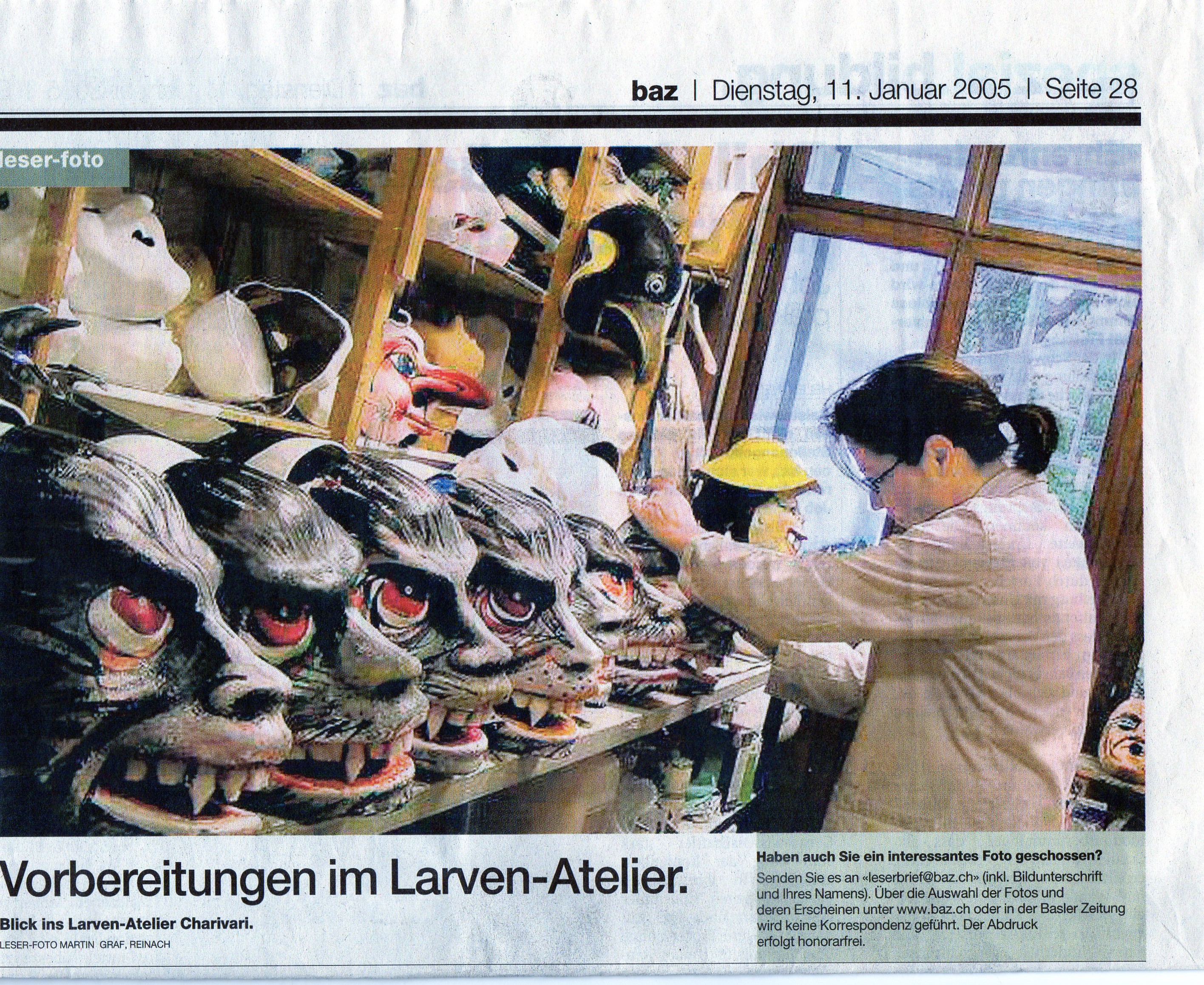 Januar 2005, Basler Zeitung
