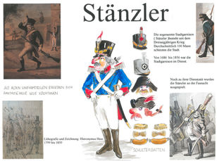 Der Stänzler - erklärt auf einen Blick - von der Stadtgarnison zur klassischen Basler Fasnachtsfigur