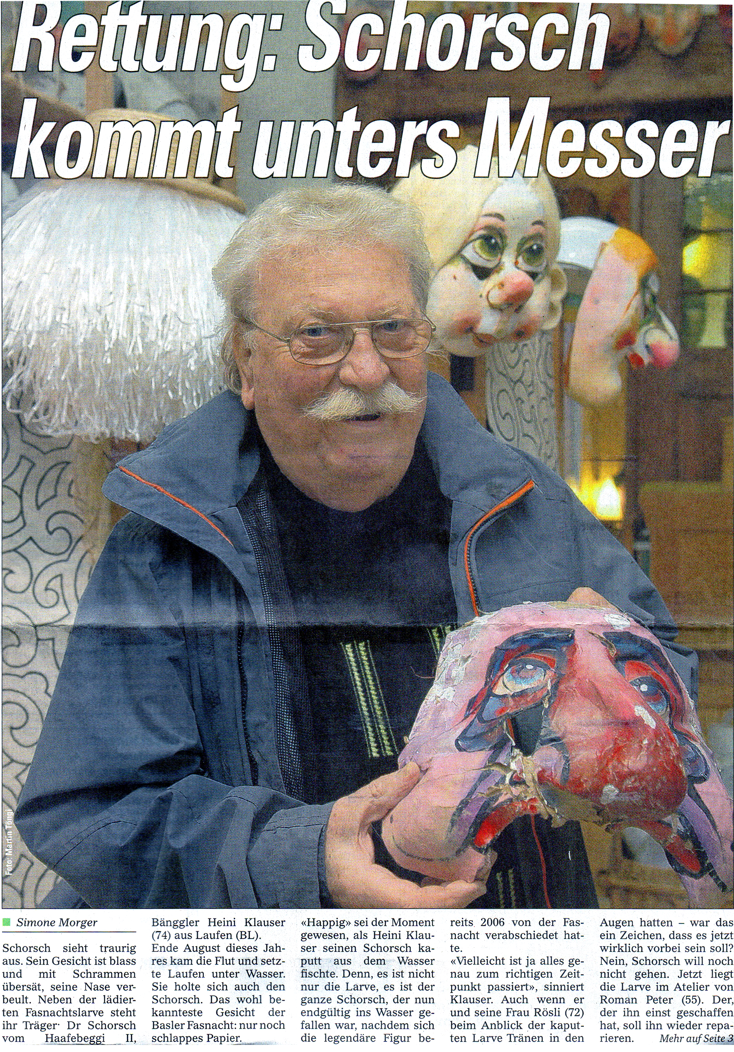 Dezember 2007, Baslerstab