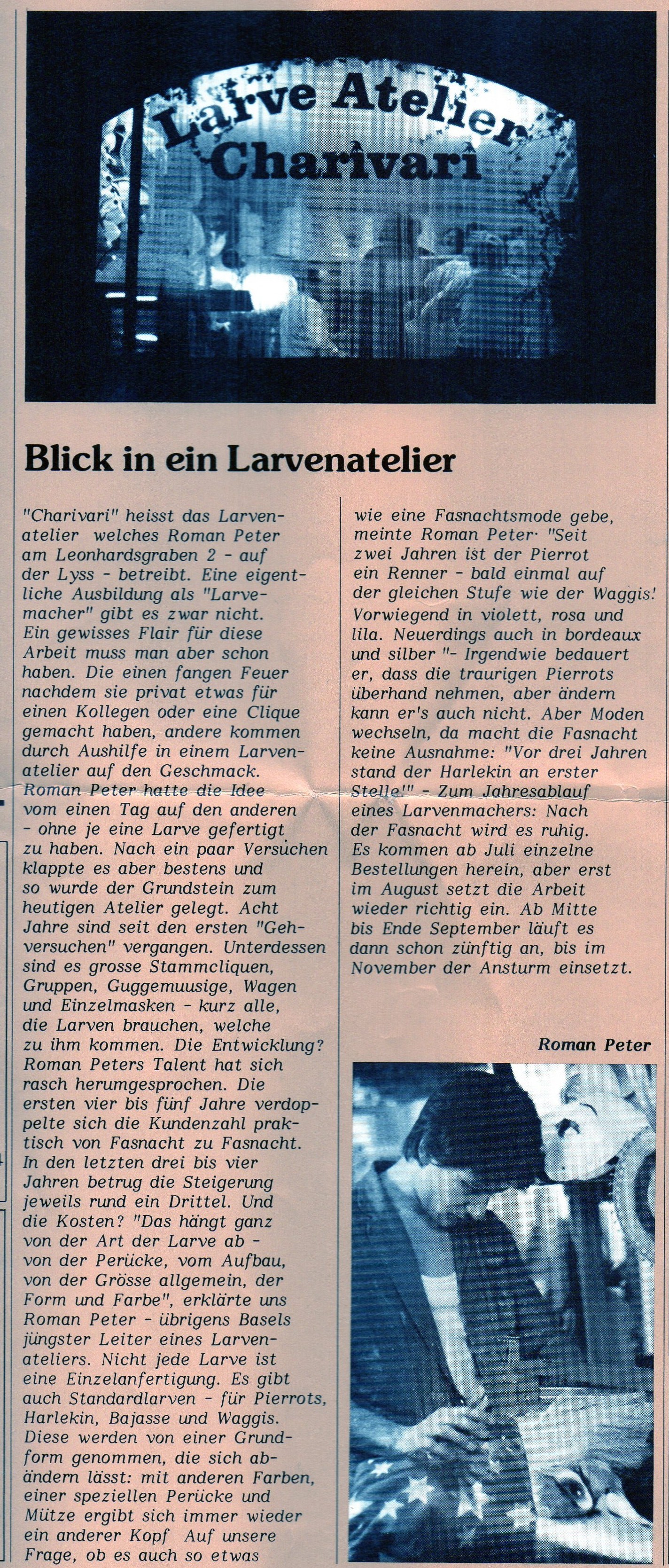 1982, Crème