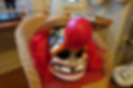 Waggislarve für die Basler Fasnacht