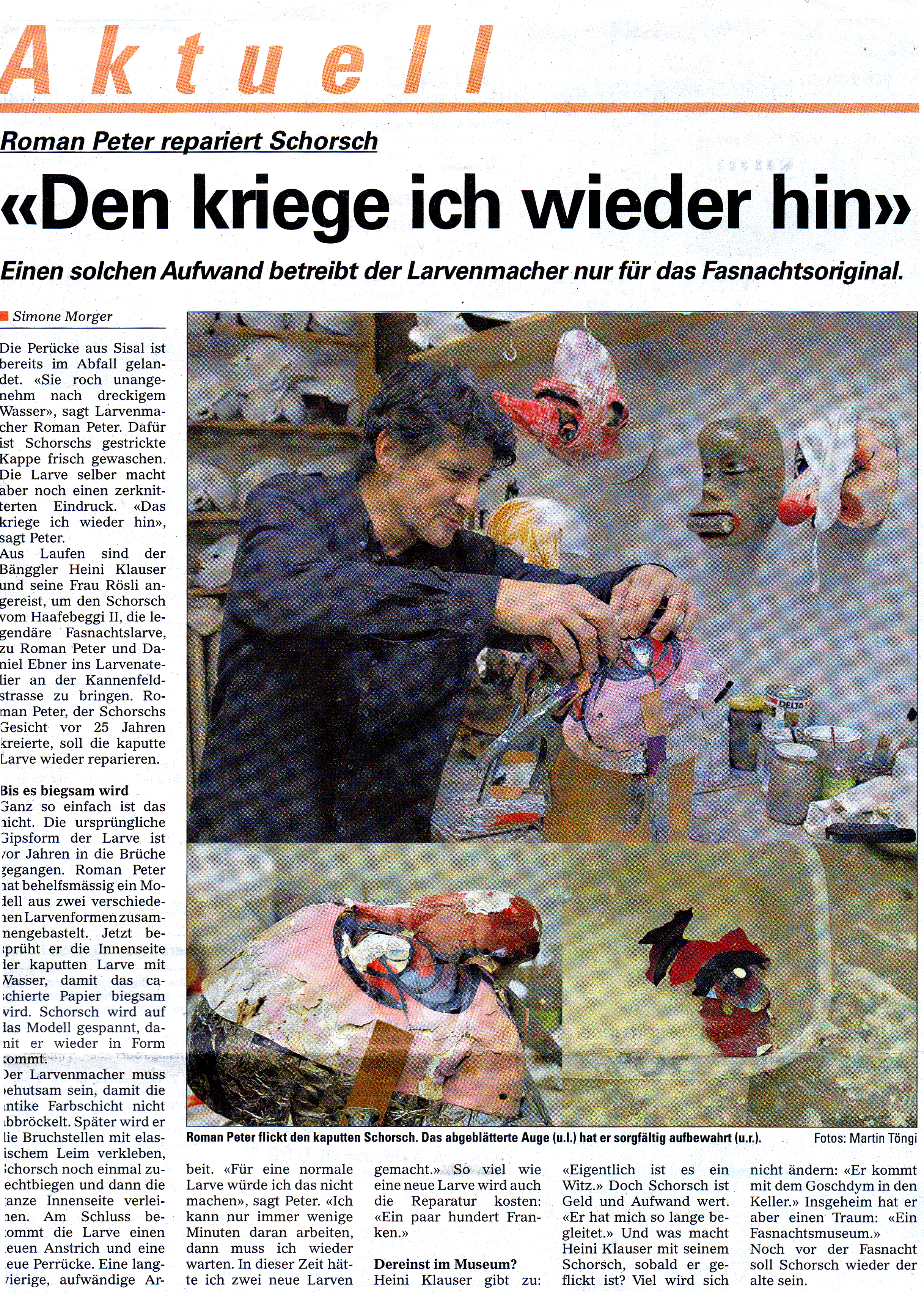 Dezember 2007, Baslerstab
