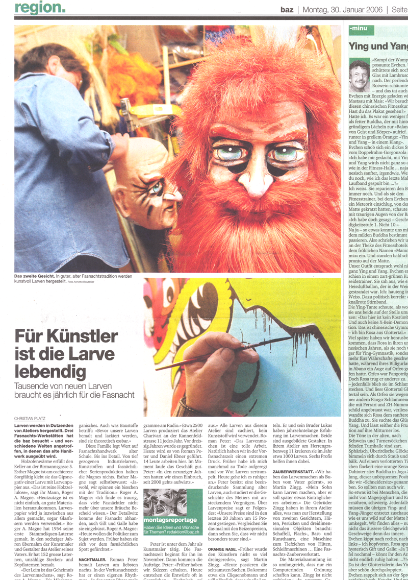 Januar 2006, Basler Zeitung