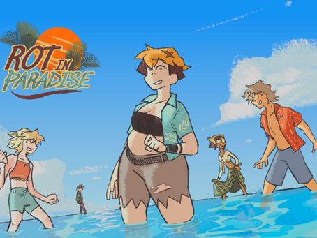 The 'Rot in paradise' Logo