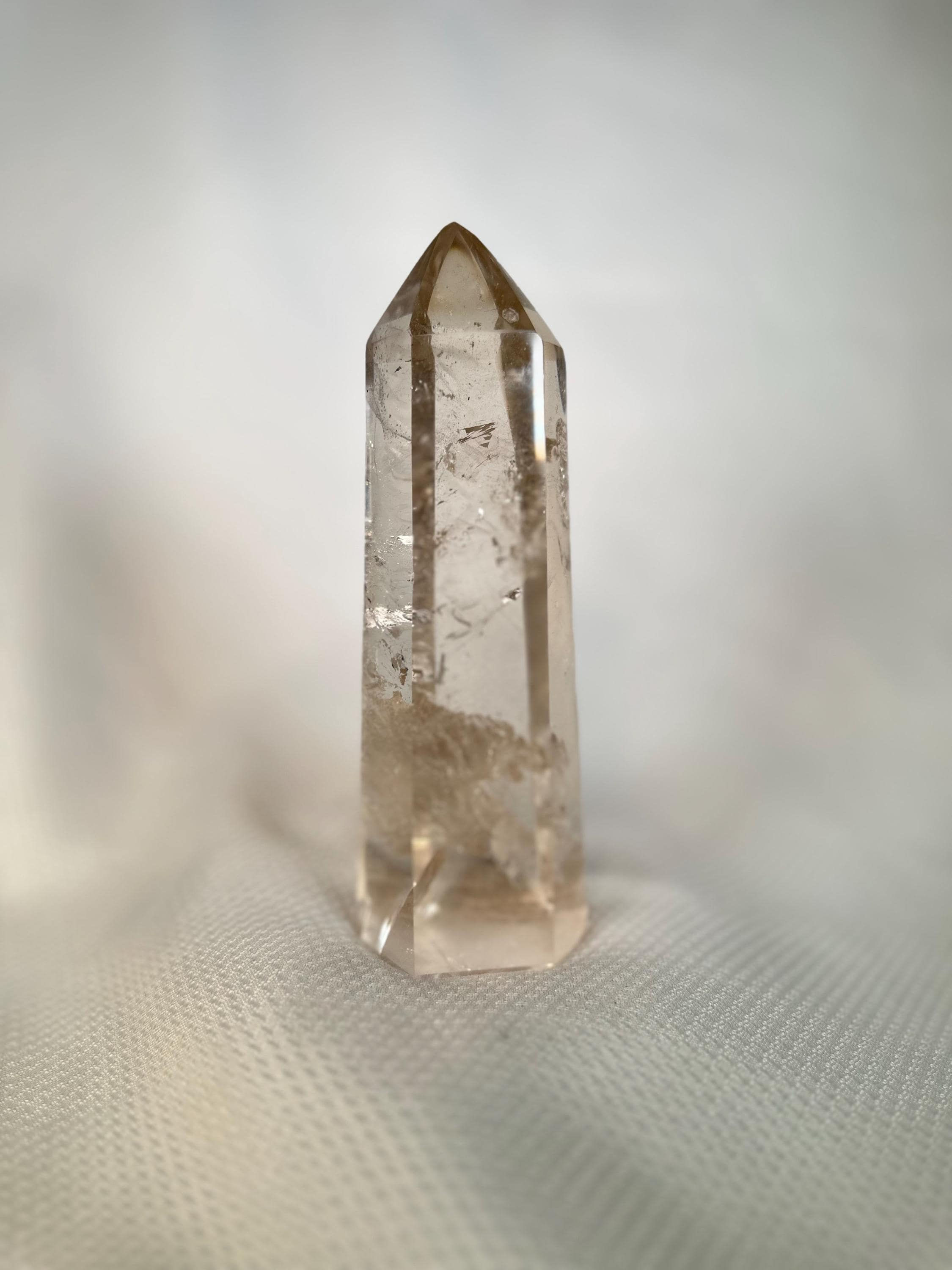 Smoky Quartz Tower from Brazil