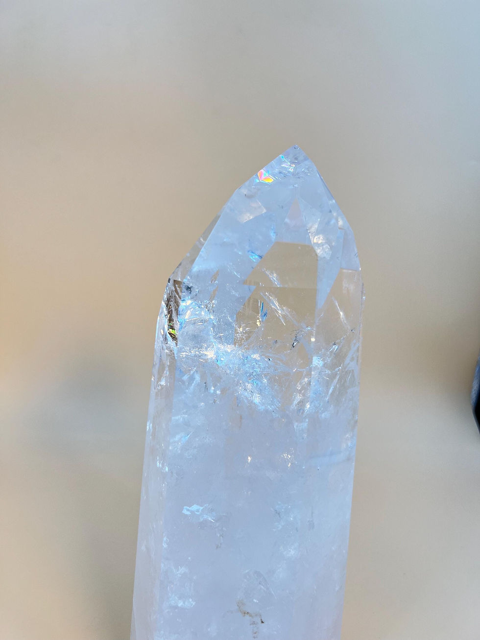Thumbnail: Clear Quartz Tower from Brazil | Master Healer Crystal Point | Amplification