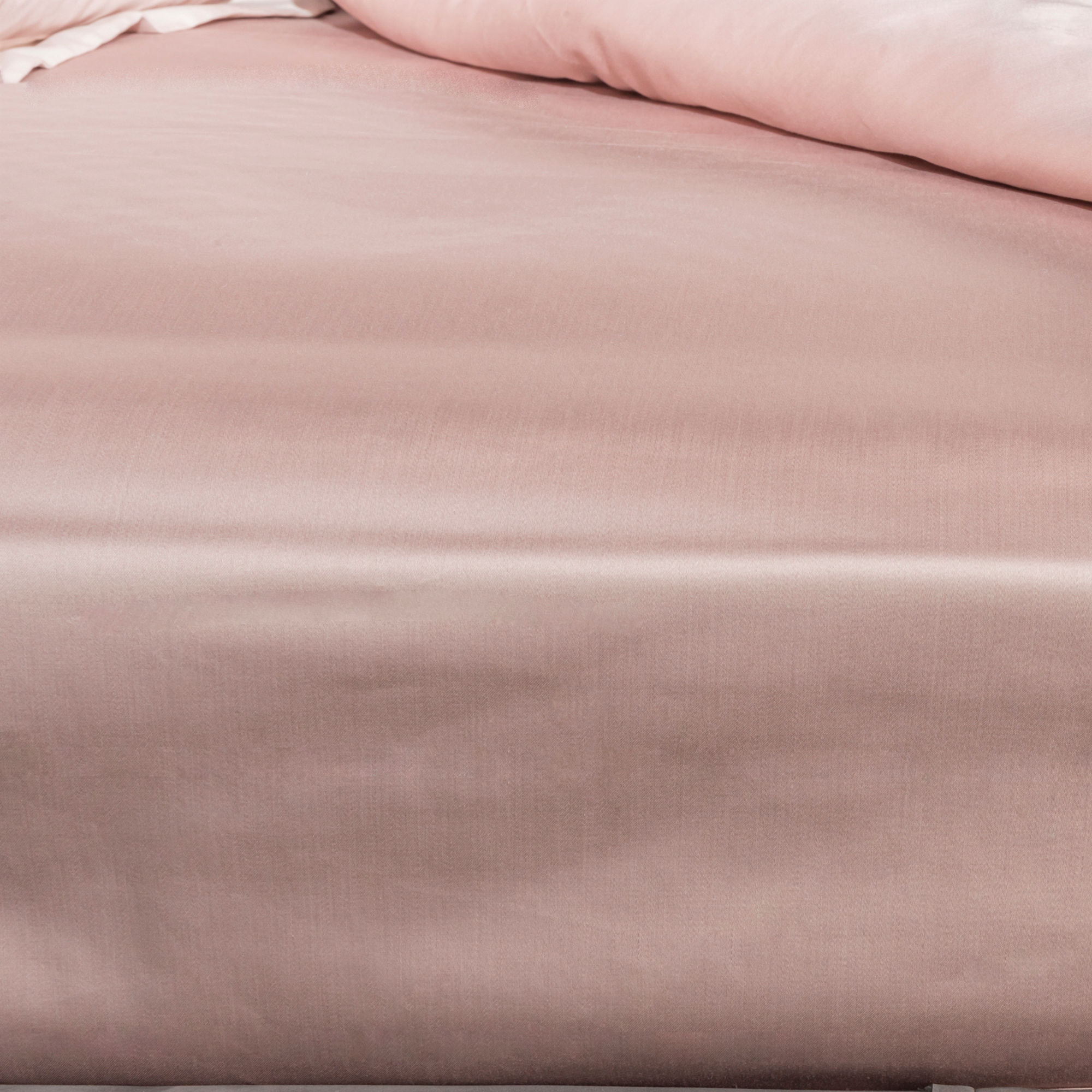 Lenzuola sotto Luxury 300 fili - Rosa meilland